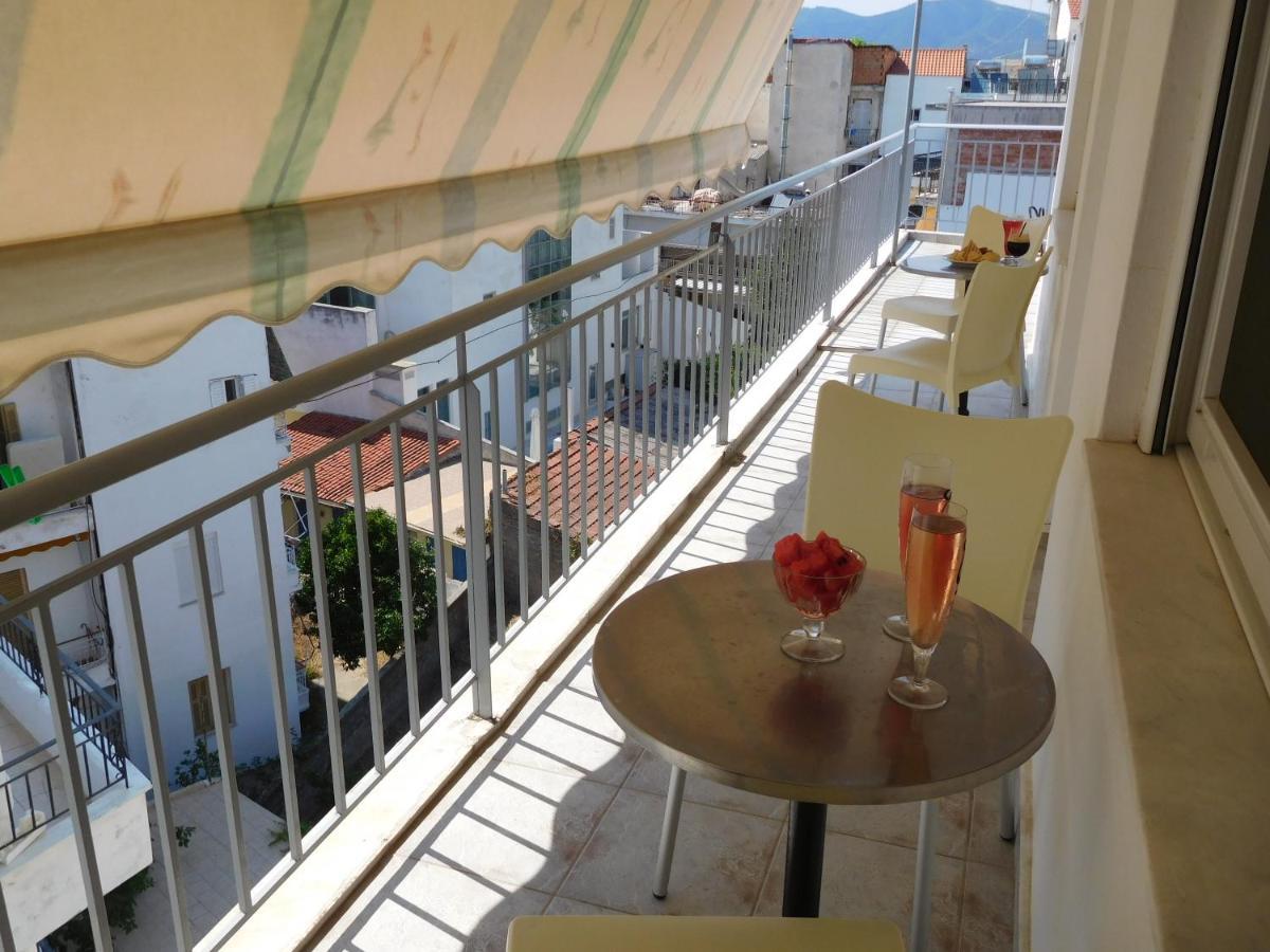 Efstratios Hotel Лутра-Эдипсу Экстерьер фото